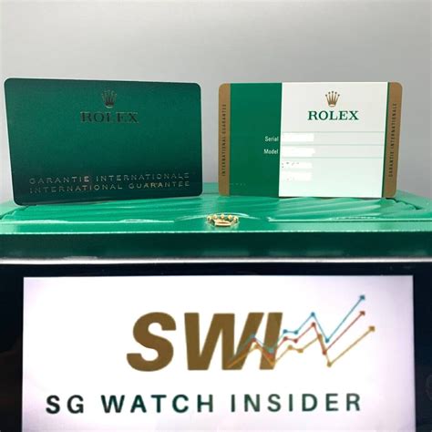 rolex new warranty card 2020|rolex warranty card for sale.